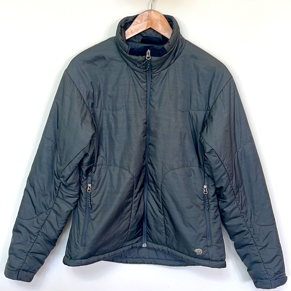 Mountain Hardwear Womens PrimaLoft Nylon Puffer Jacket Zip Front Packable Size M